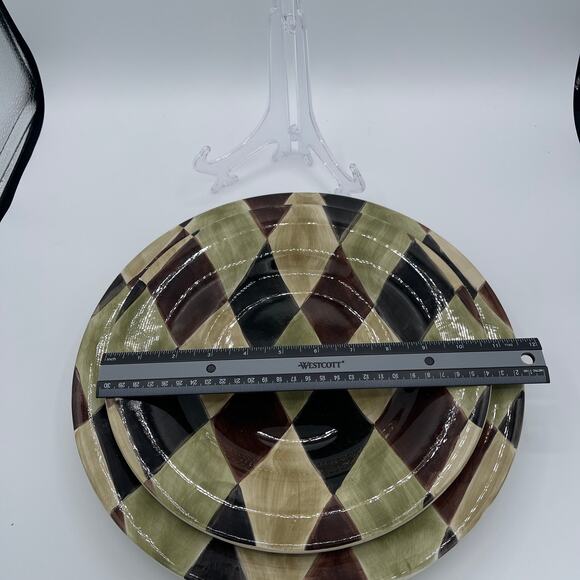 Tabletops Unlimited Harlequin Black 4 Piece Place Setting - Picture 7 of 8